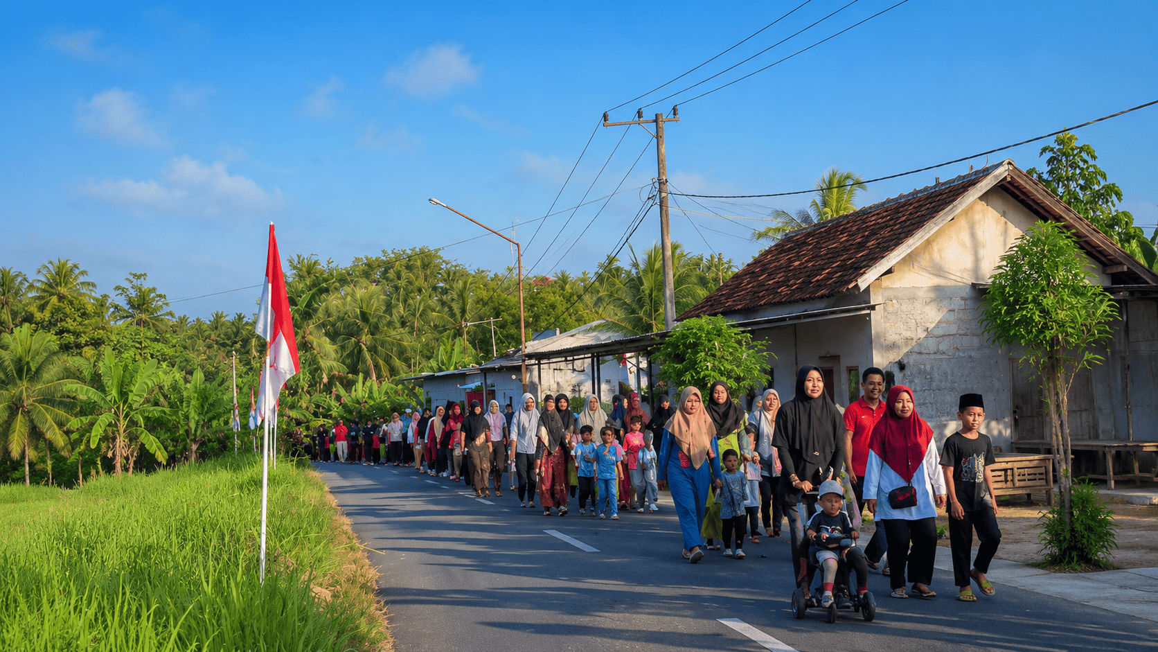 Jalan Sehat Agustusan 2025 Meriahkan Peringatan Hari Kemerdekaan Republik Indonesia